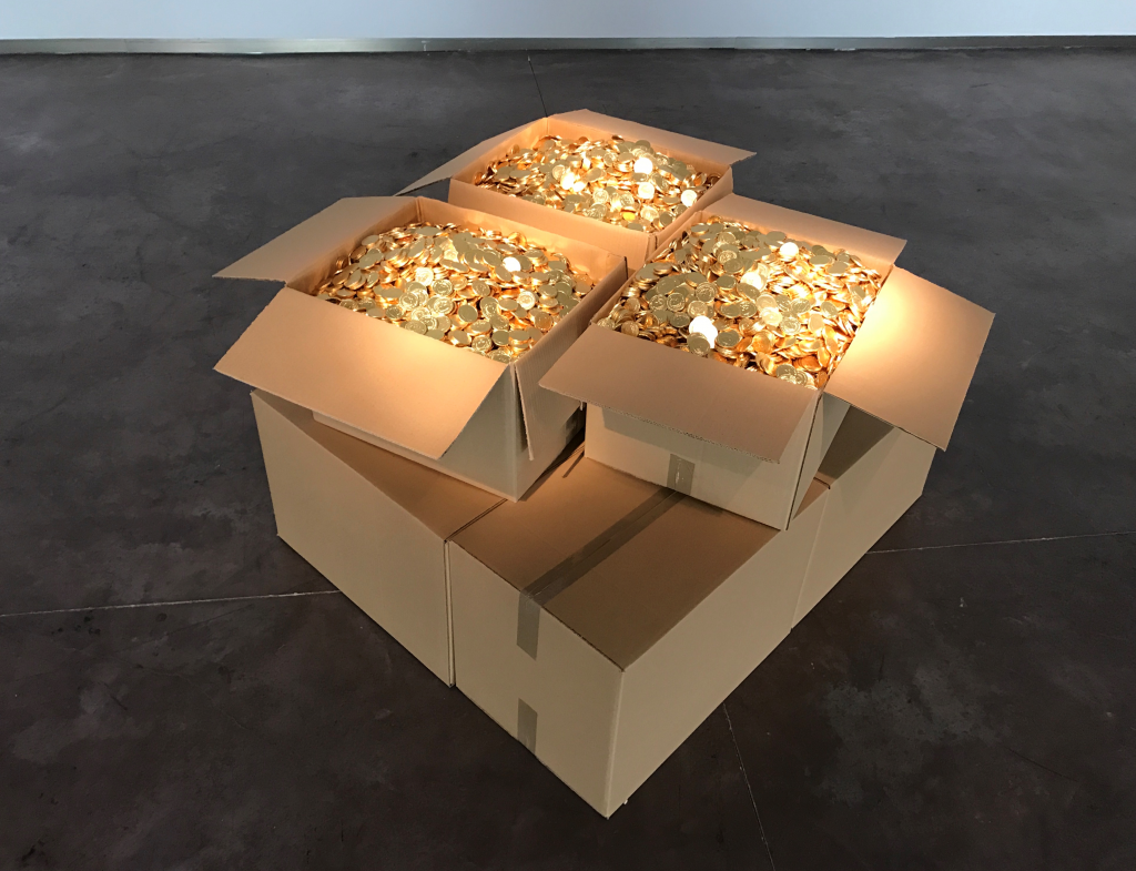 Obra de Eugenio Merino. Exposición “Suiza Patria Querida” en Espai Rambleta (Valencia).