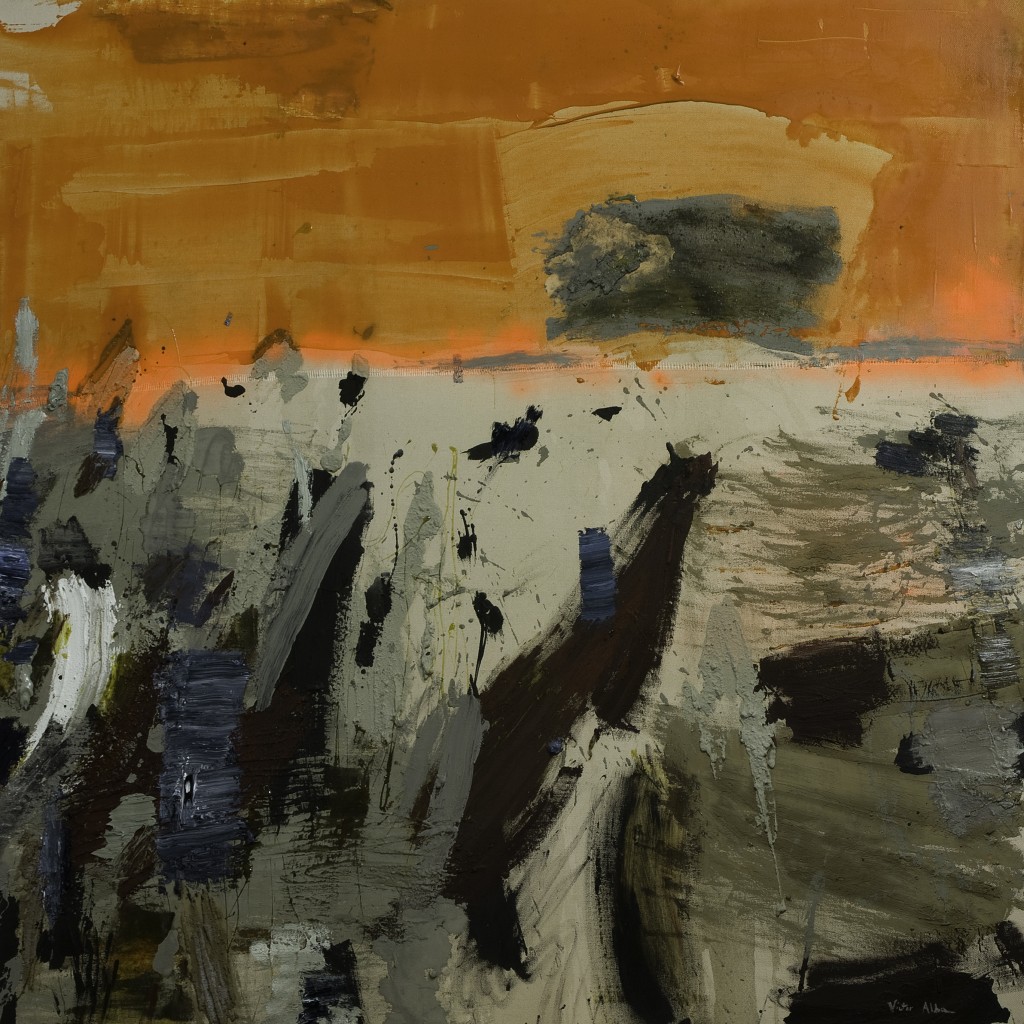 Víctor Alba. Paisaje con árbol, 2013