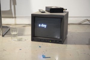 An Intellectual History of the Clock. Conferencia performativa. Malongen - NKF, Estocolmo, 2016, en el marco de CuratorLab, Konstfack University. Foto: © Tomas Sinkevicious