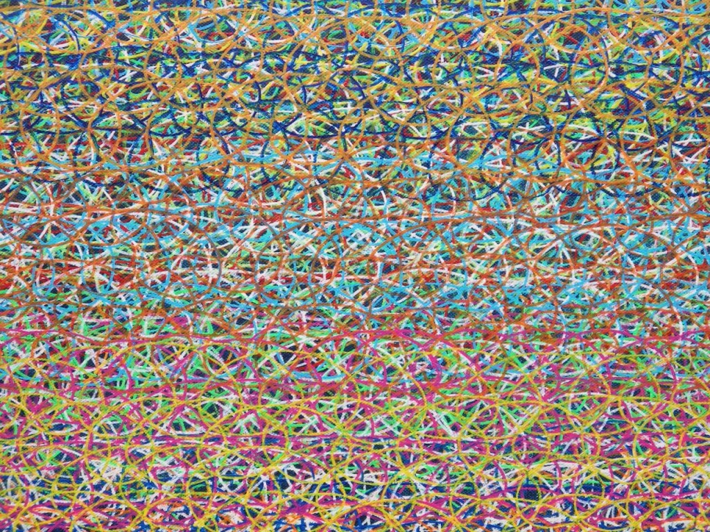 Ana Pérez Ventura. Detalle de Étude 177, 2014