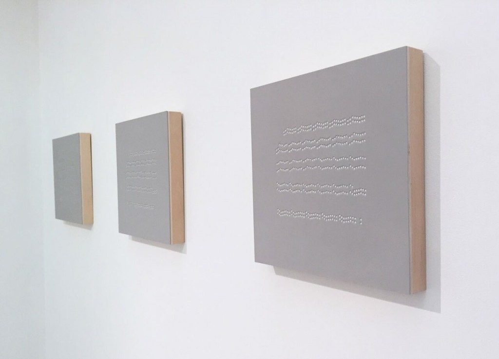 Ana Pérez Ventura. Notages en "La mesure du Temps". Cortesía H Gallery