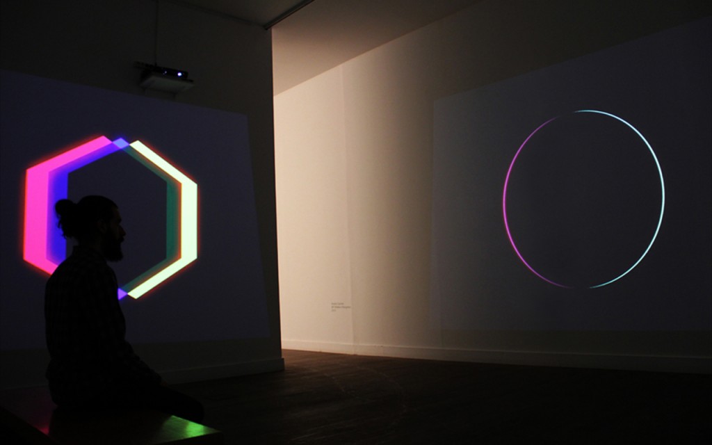 Beatriz Castela. RP (Relative Perception). Proyecto In-Sight.Videoinstalación site-specific. Hospedería Fonseca en Salamanca, 2015