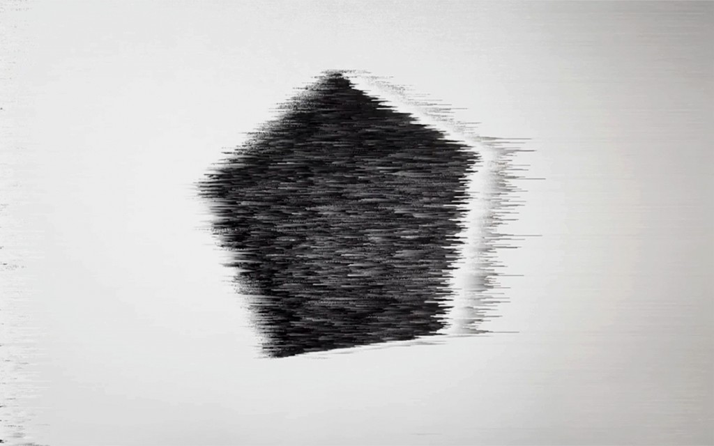 Beatriz Castela. Pentablack. (fotograma). Disintegration, ruptures & cracks, 2017