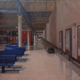 David Martínez Calderón. Noche en la estación, 2013-2014