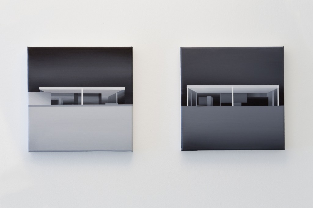 Fernando Romero. Cajas de cristal II y III, 2016. "Paseo hasta la linde"