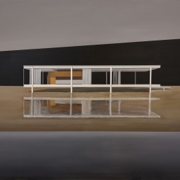 Fernando Romero. Casa Farnsworth, 2015. "Paseo hasta la linde"