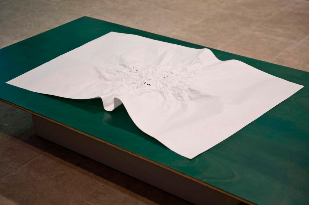 Isabel Servera. Dibujo masticado II. "Ejercicios y derivas". Centre Artístic de Sant LLuc, 2014