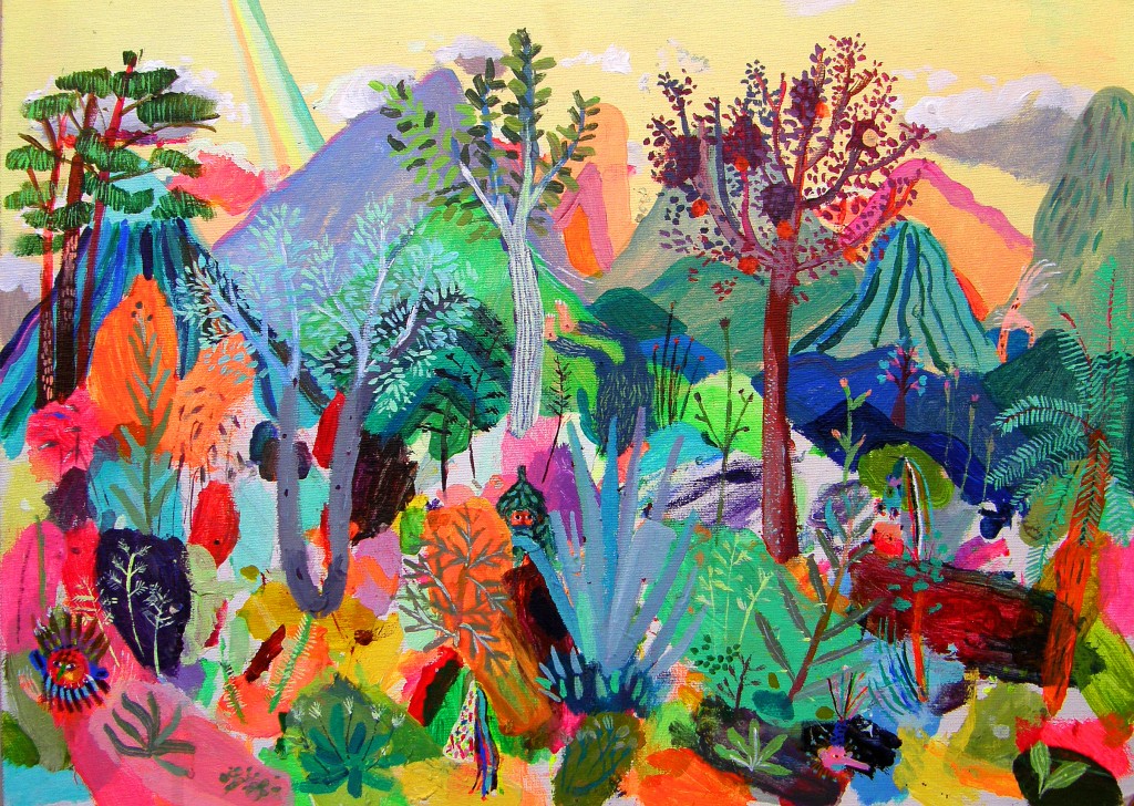 Laura López Balza. El escondite, 2014