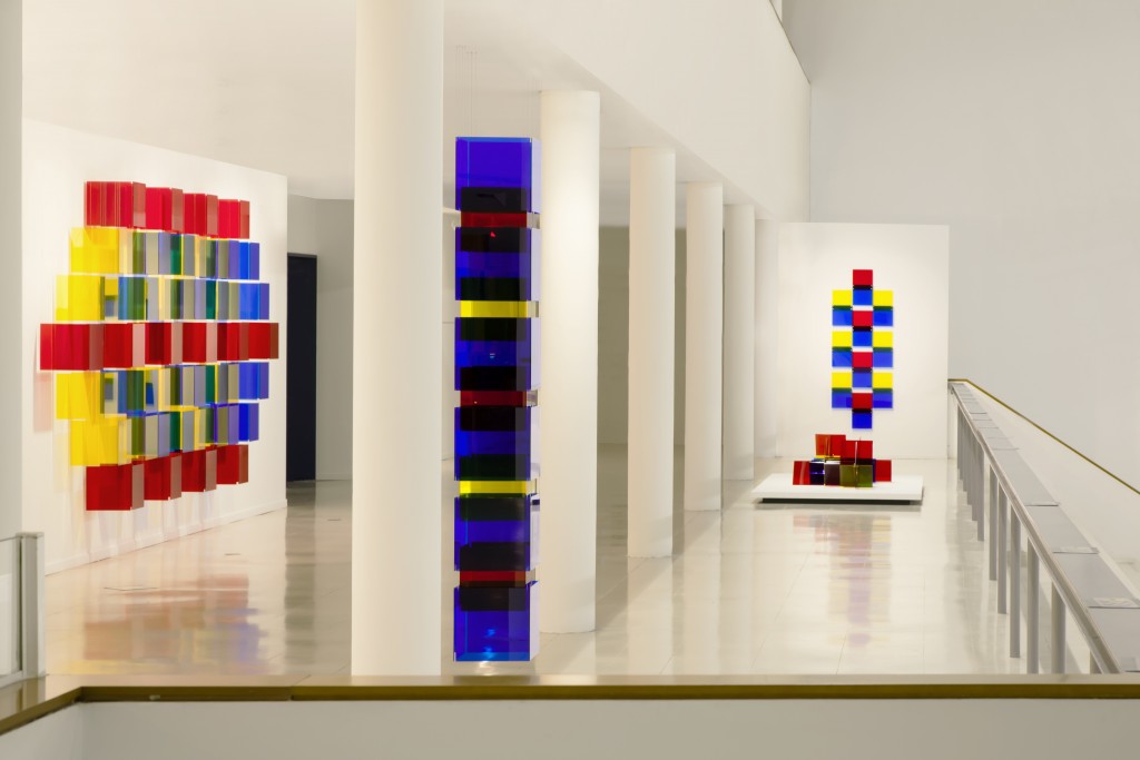 Exposición Interferencias Primarias en la Sala B del CEART (Centro de Arte Tomás y Valiente de Fuenlabrada).