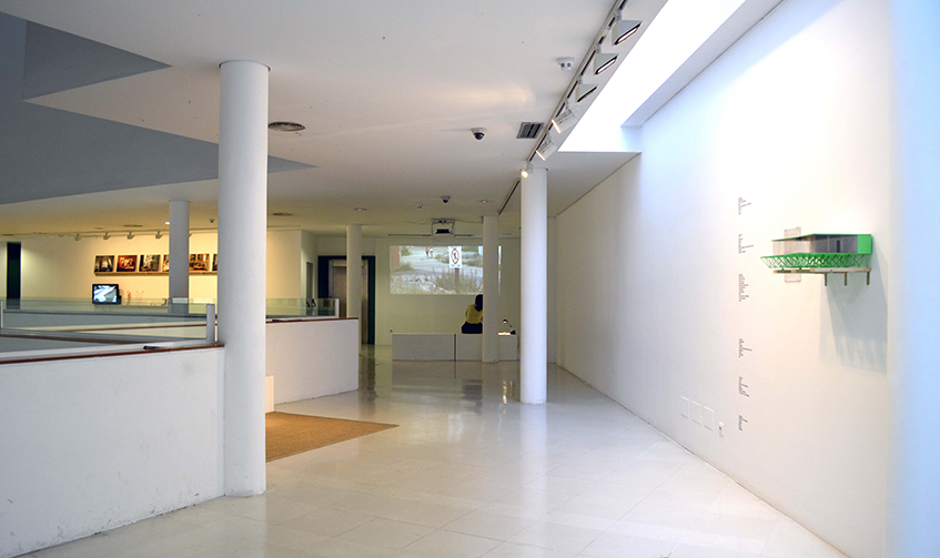 Isabel Marcos. Exposición Aquí, allí en el CEART