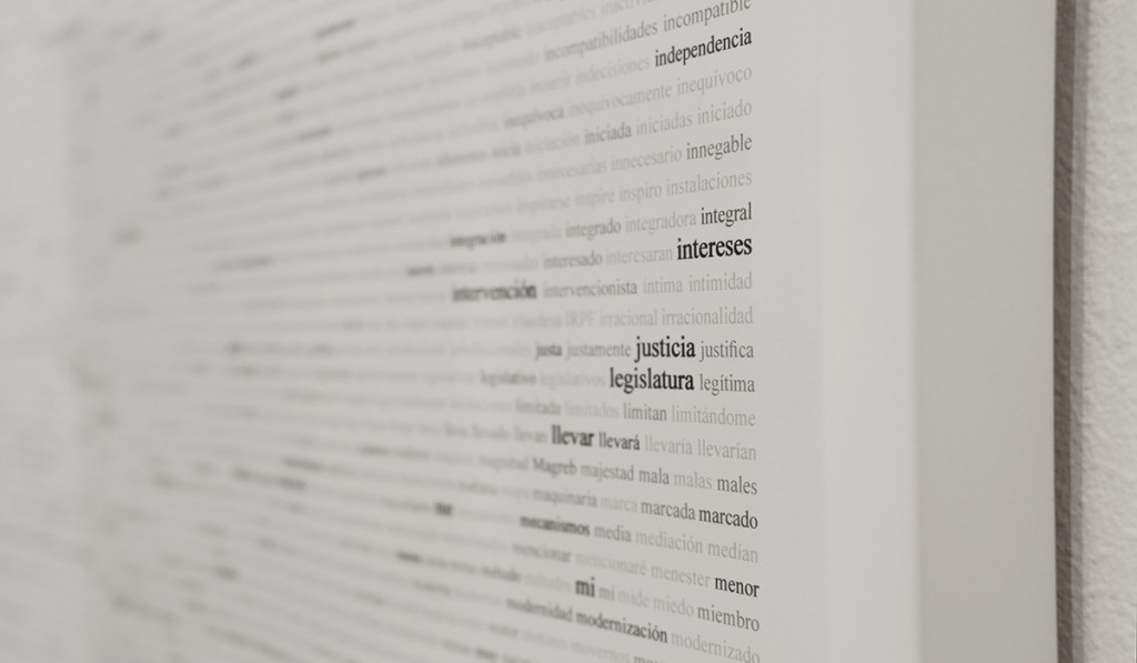 Marla Jacarilla. La integridad o el discurso, 2017
