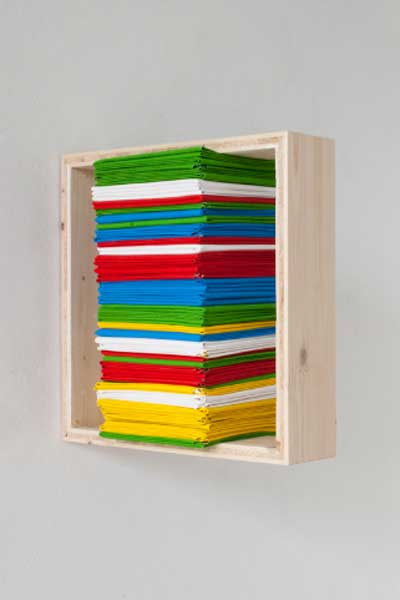 Mar Vicente. ACUMULACIÓN DE MONOCROMOS IV, 2014