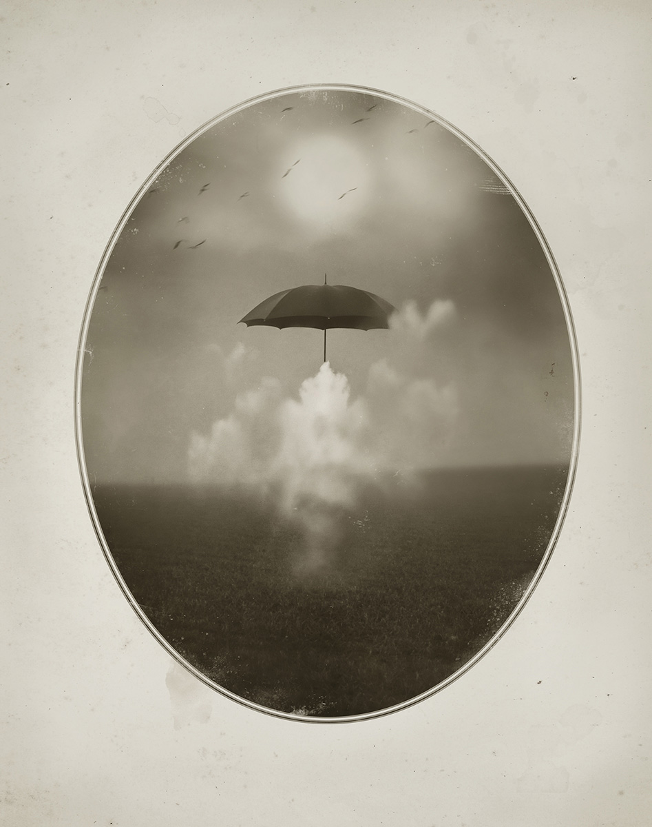 Oriol Jolonch. Anecdotario del s XXI. Paraguas y nube