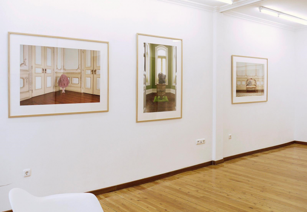 Obras de Verónica Vicente en su exposición "Sujeto vulnerable" en La Gran