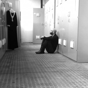 Assaad Awad en el Museo del Traje. CIPE