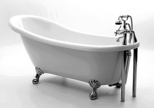 Bañeras con patas. Modelo Hilton