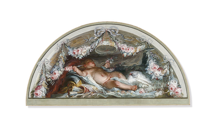 Luis Paret y Alcázar. Triunfo del Amor sobre la Guerra, 1784. Museo de Bellas Artes de Bilbao