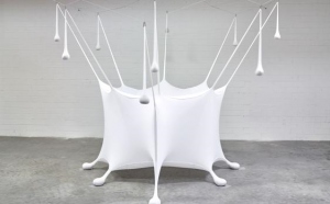 Ernesto Neto. Burbuja blanca, 2017. Museo Guggenheim Bilbao