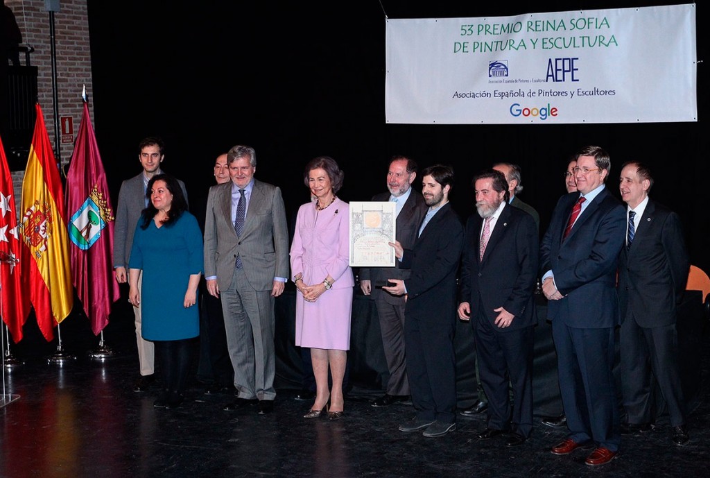 Entrega del 53º Premio Reina Sofía de Pintura y Escultura a Pedro Quesada