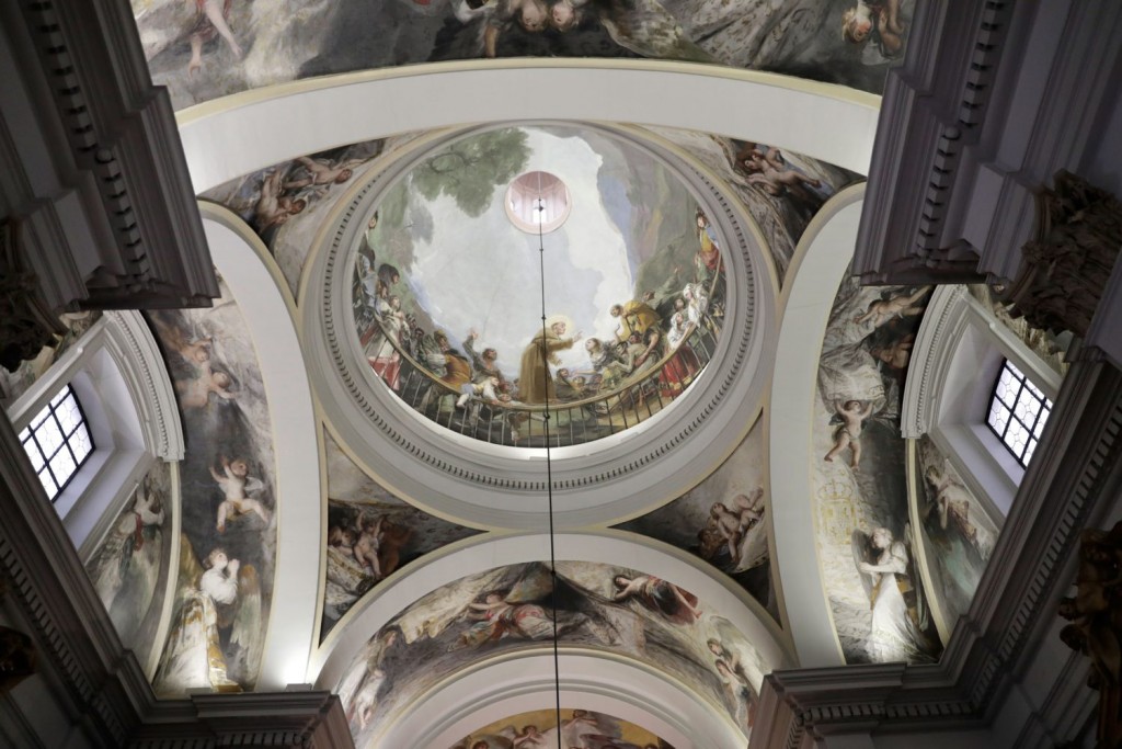 Frescos de Goya en la Ermita de san Antonio de la Florida