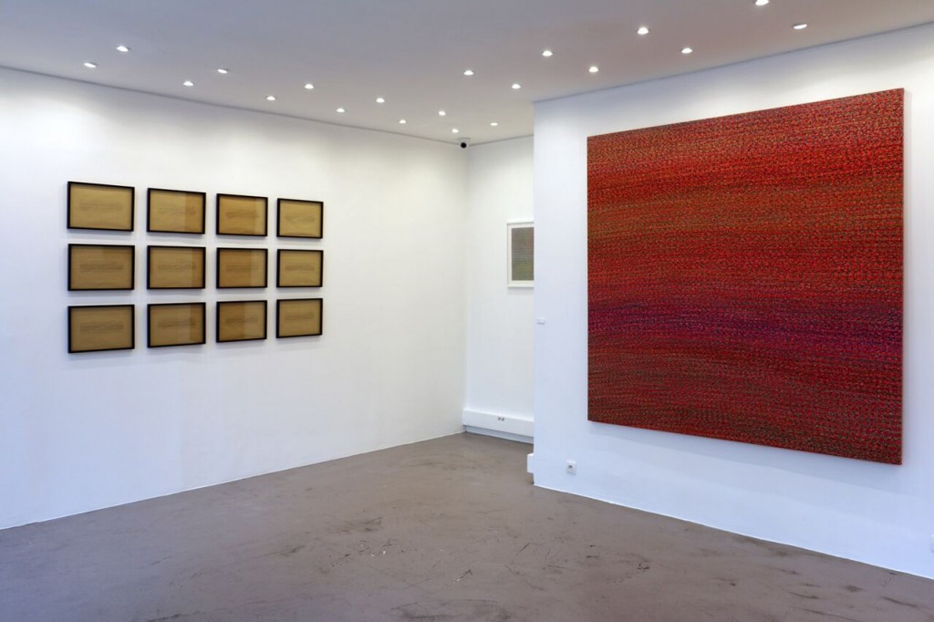 Vista de la exposición "La mesure du Temps". Cortesía H Gallery