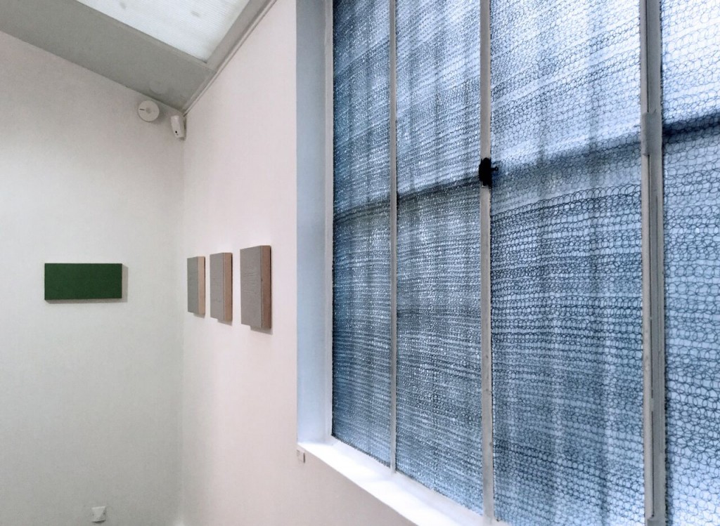 Vista de la exposición "La mesure du Temps". Cortesía H Gallery