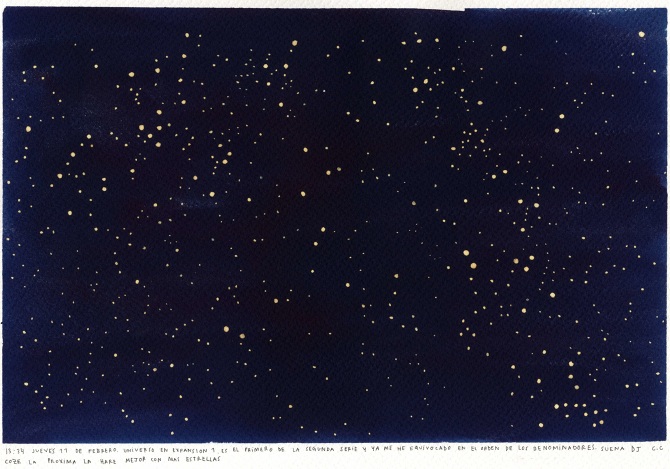 Clara Cebrián. Expanding Universe 1