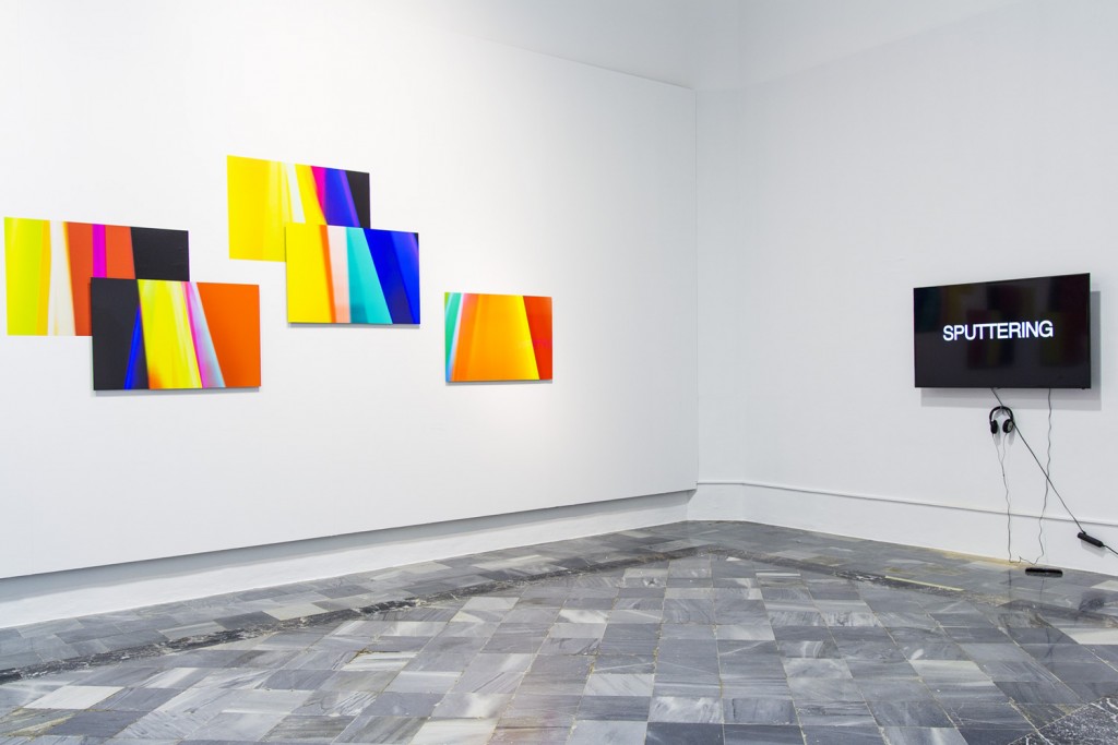 Jorge Isla. Sputtering. Instalación en el Centro del Carmen de Valencia, 2016
