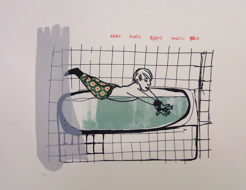“Darf auch ruhig feucht sein” (no importa si tiene humedades), 2016,