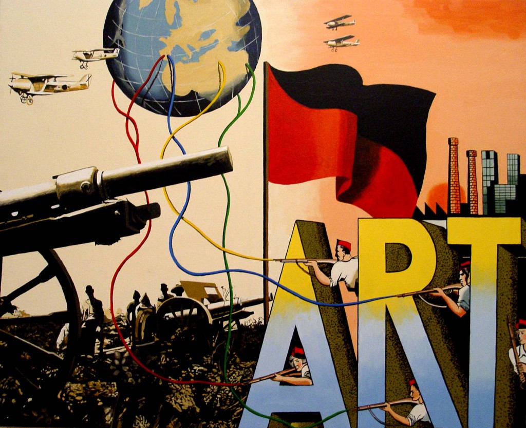 Óscar Seco. Spanish Civil War. Art, 2006