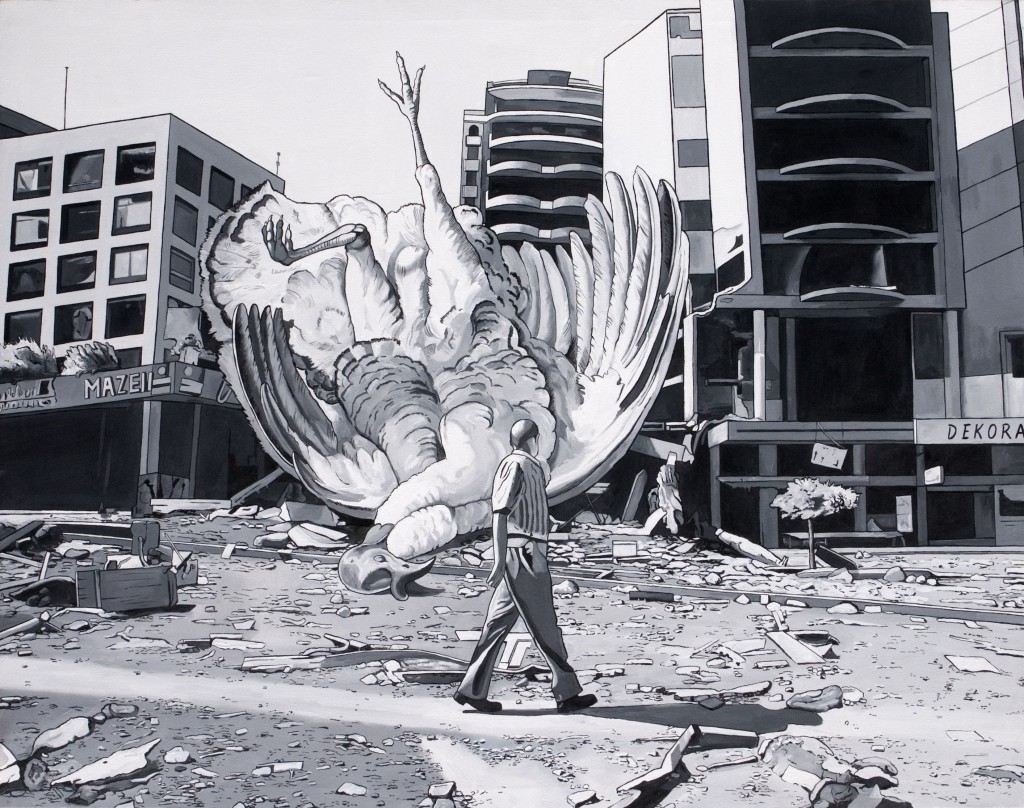 Óscar Seco. Fallen from sky, 2010