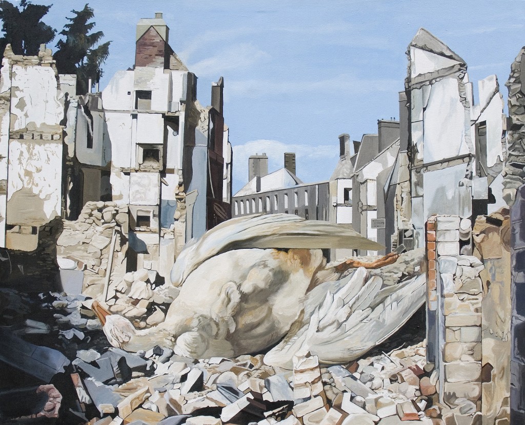Óscar Seco. Fallen from sky, 2014