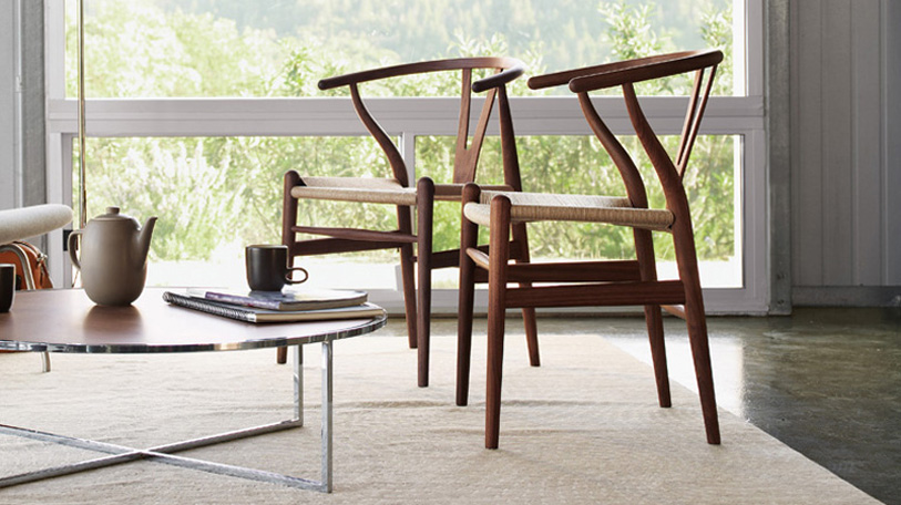 Sillas Wishbone. Carl Hansen & Søn