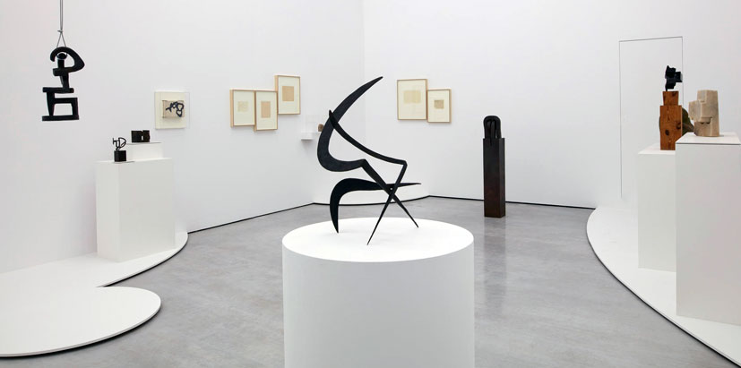 Galeria Cayon. Blanca de Navarra, Madrid. Exposición Chillida, 2016