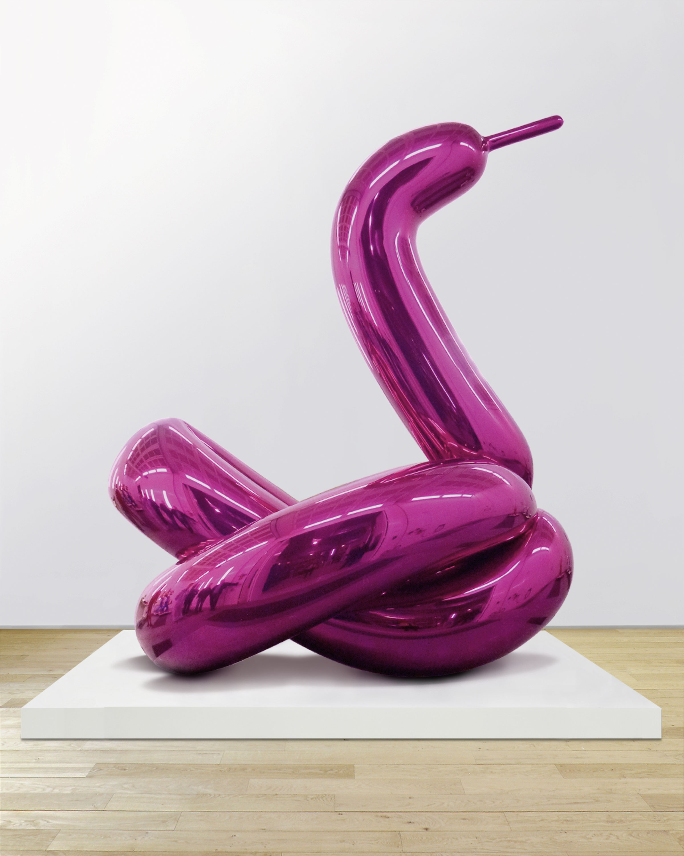 Jeff Koons. Hanging Heart (Red/Gold), 1994-2006