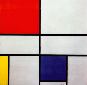 Piet Mondrian. Composition C