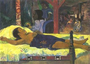 Gauguin. Nacimiento de Cristo