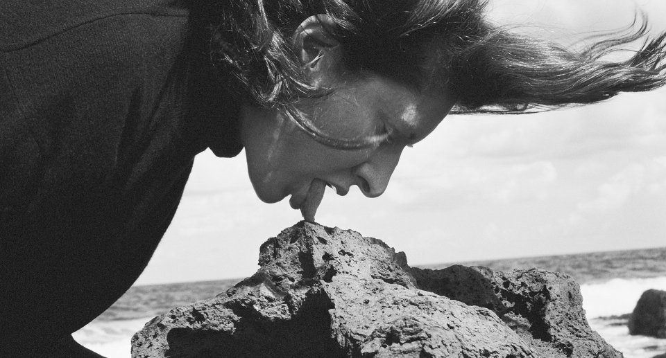 Marina Abramovic. Stromboli III Volcano, 2002