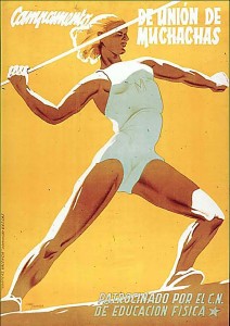 Juana Francisco Rubio Campamento de Unión de Muchachas, 1937. Biblioteca Valenciana