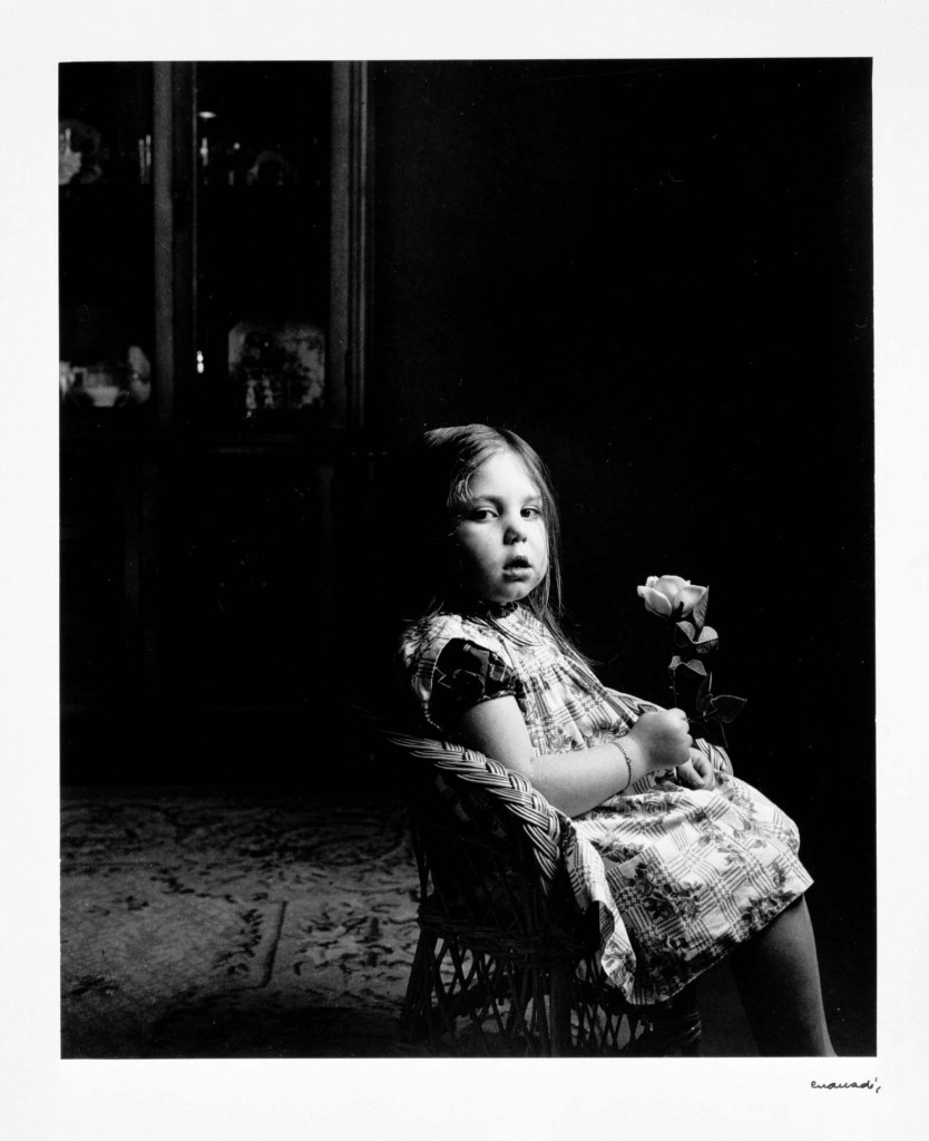 Gabriel Cualladó. Niña de la rosa