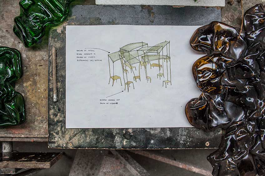 oceto de "El Patio", obra de Nacho Carbonell para crear/sin/prisa