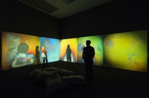 Gustav Metzger. Liquid Crystal Environment 1965, presentación 2005