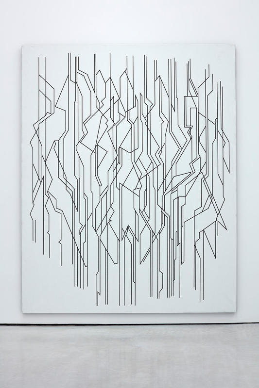 Pablo Palazuelo. Vitrus Marin VI (II), 1995. Cortesía Colección Fundación Pablo Palazuelo, Madrid
