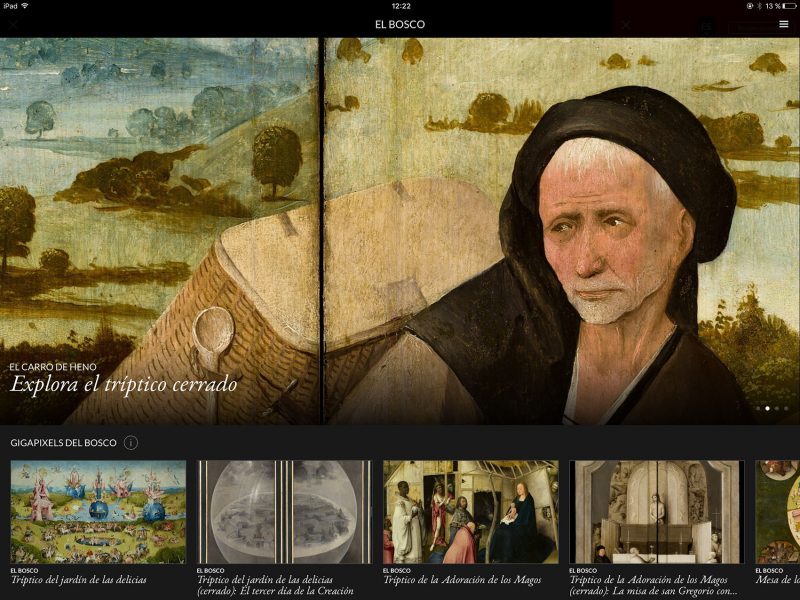 Second Canvas Museo del Prado - Bosco