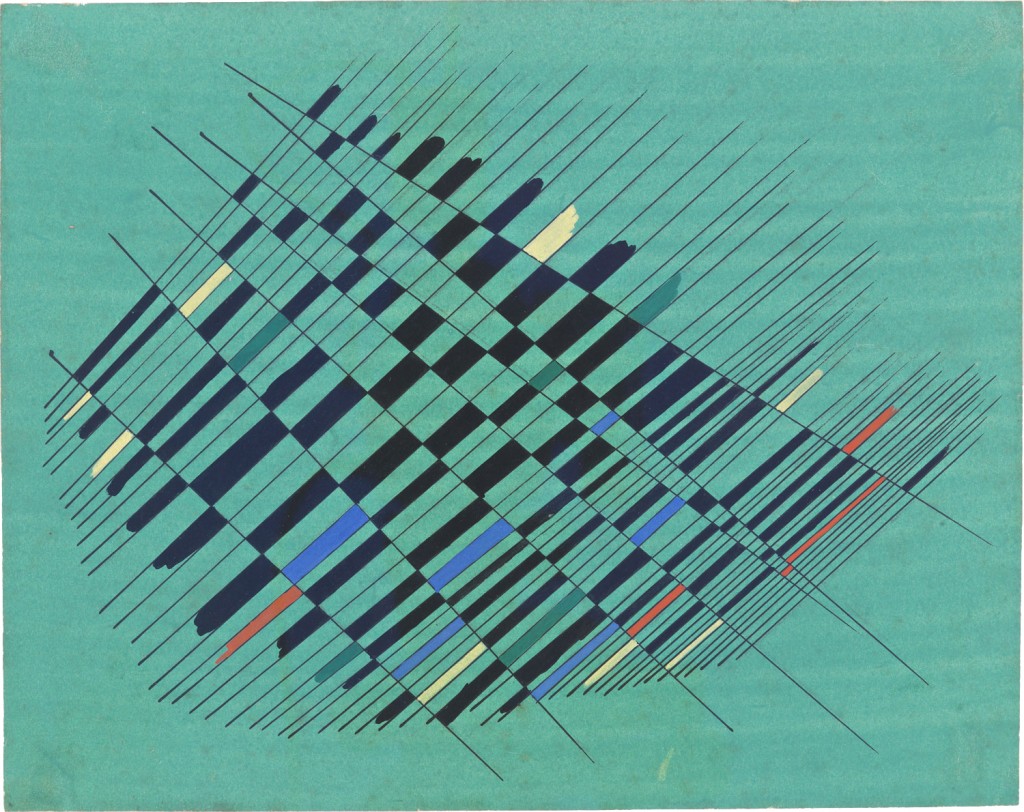 Alejandro Otero, Estudio 2 (Study 2), 1952 © Alejandro Otero-Mercedes Pardo Foundation