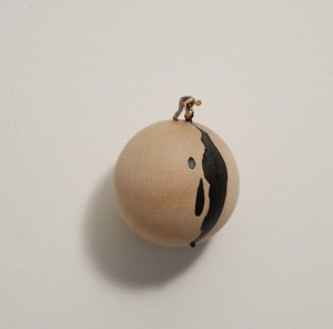 Liliana Porter. Black Drip, 2009