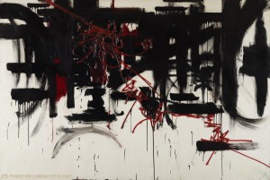George Mathieu. Composición, 1951