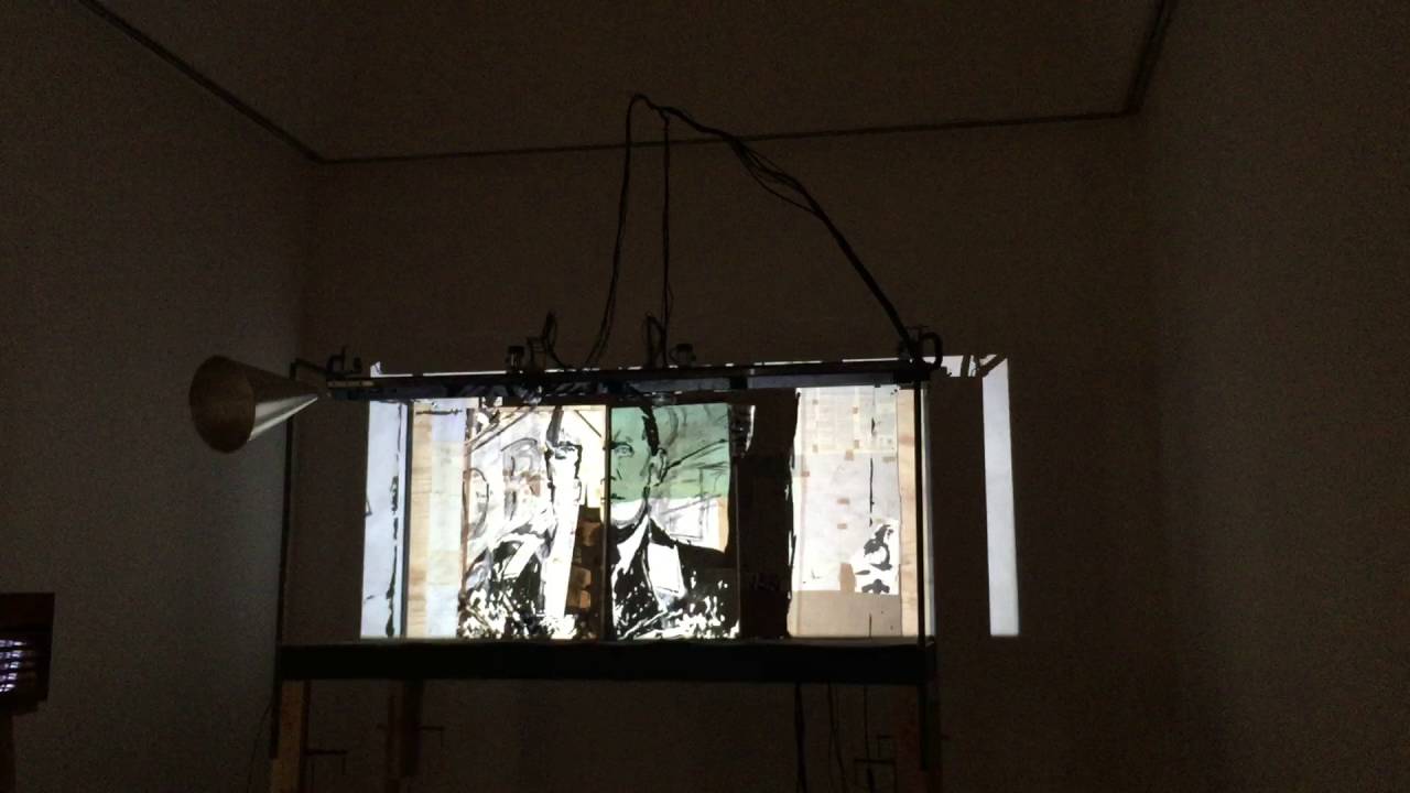 William Kentridge. Right into her arms, 2016. Colección del artista