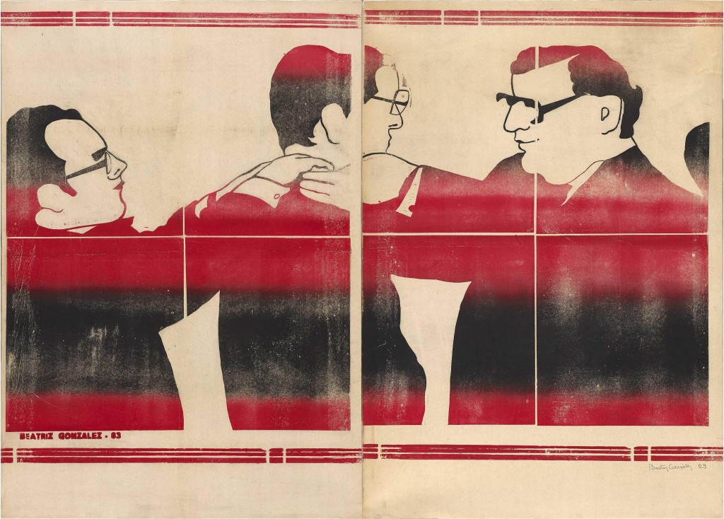 Beatriz González, Zócalo de la comedia, 1983. Museo Nacional Centro de Arte Reina Sofía, Madrid