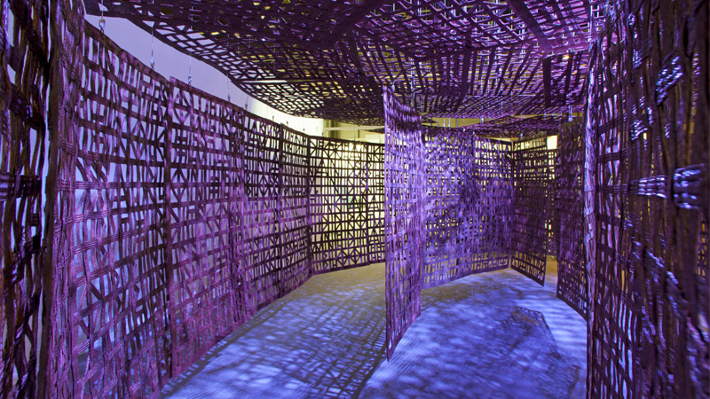 Cristina Iglesias. Pabellón Suspendido III (Los Sueños), 2011-2016. Foto: Sebastiano Pellion di Persano. Copyright: VEGAP